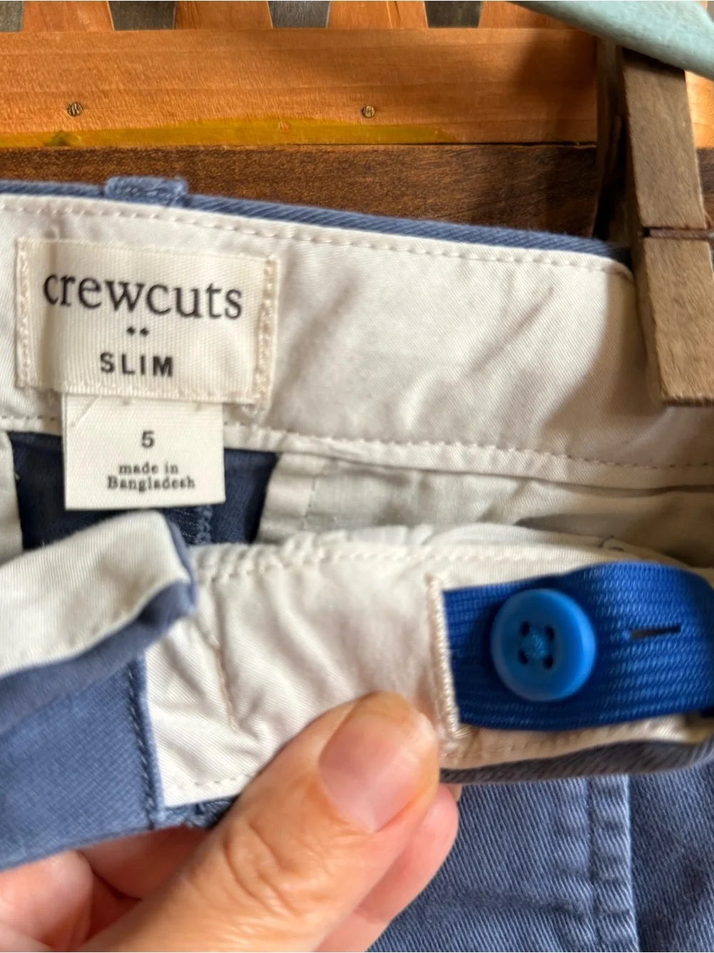 Crewcuts Boys Slate Blue Chino Pants
